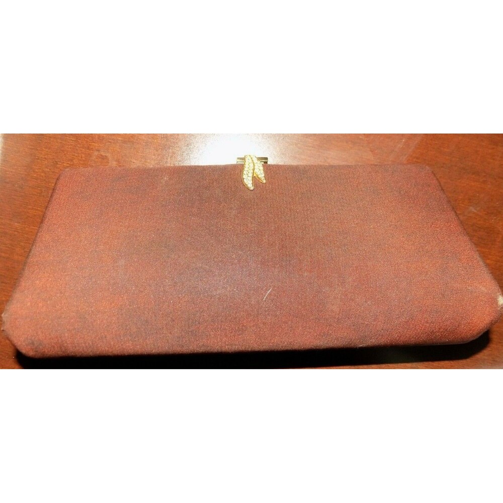Vintage HL USA Serval Clutch handbag purse